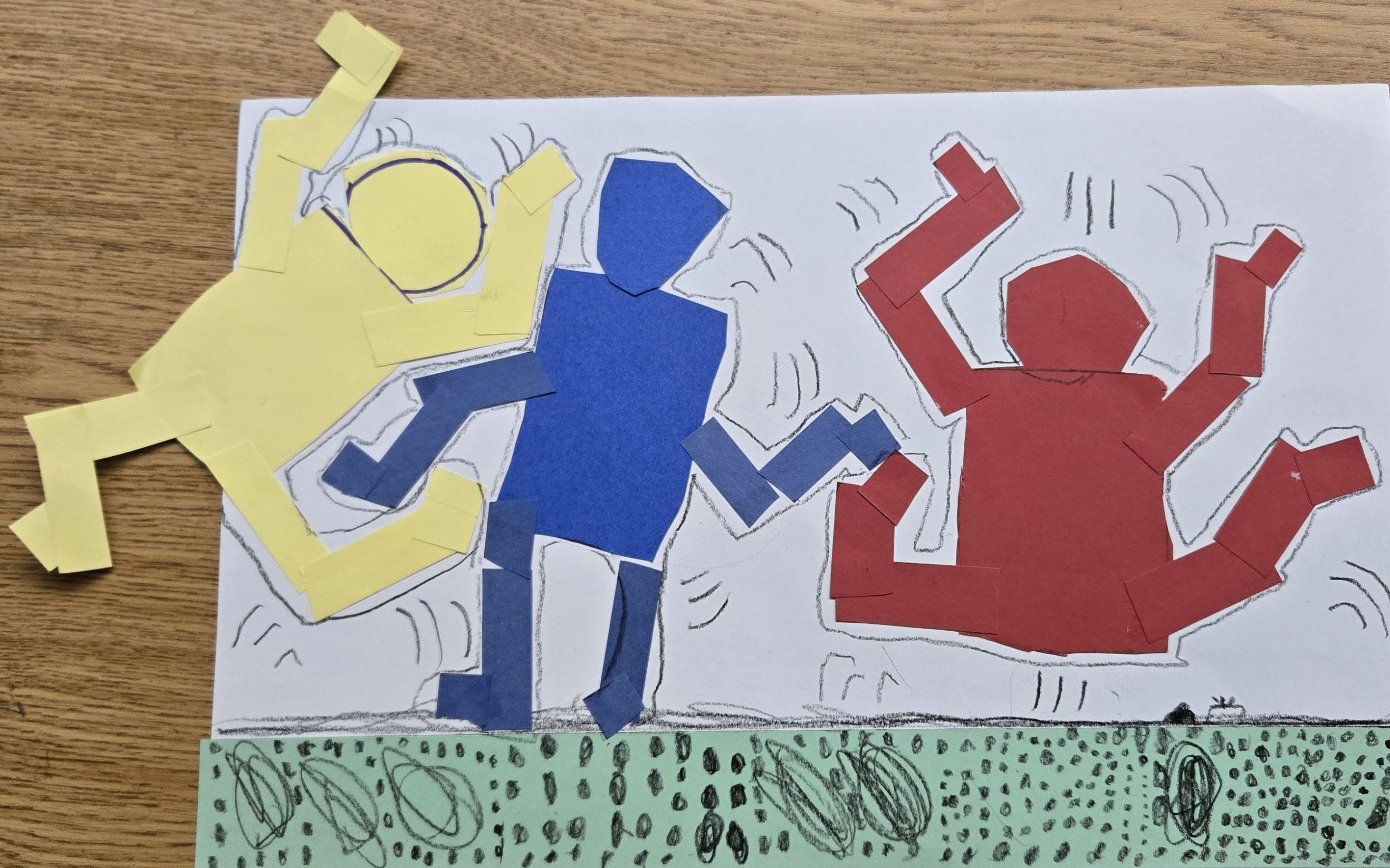 Kindergarten Let's Dance Haring Project