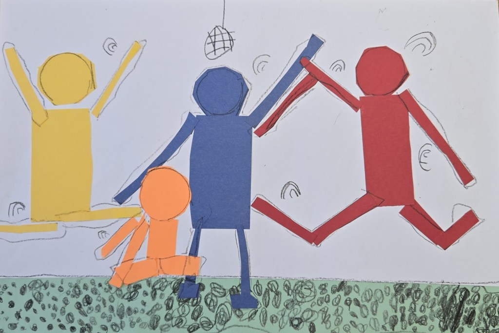 Kindergarten Let's Dance Haring Project