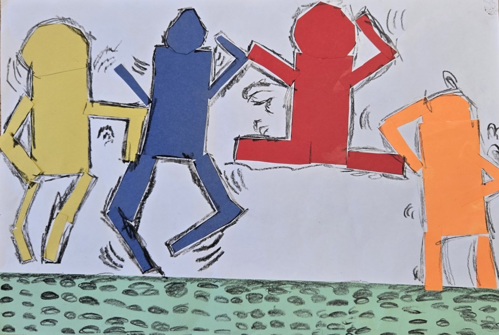 Kindergarten Let's Dance Haring Project