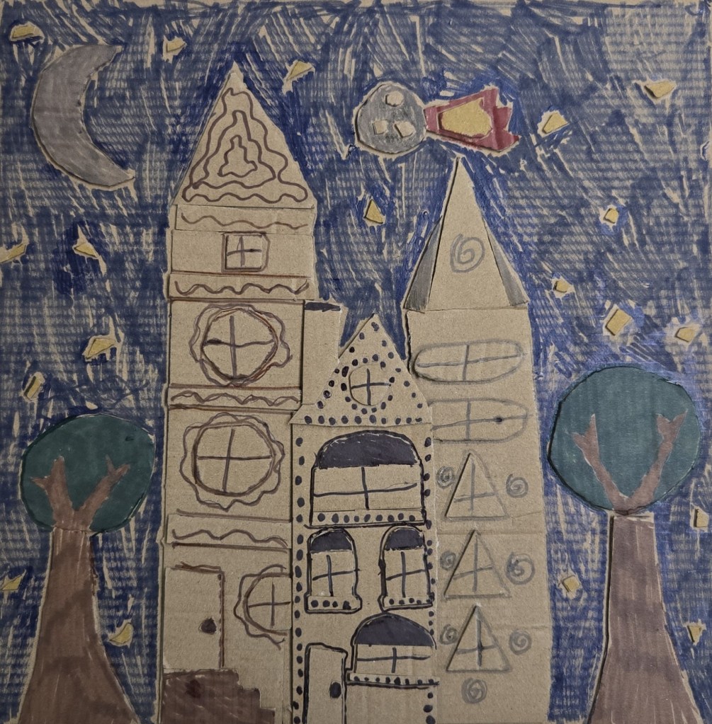 4th Grade Cityscape Relief
