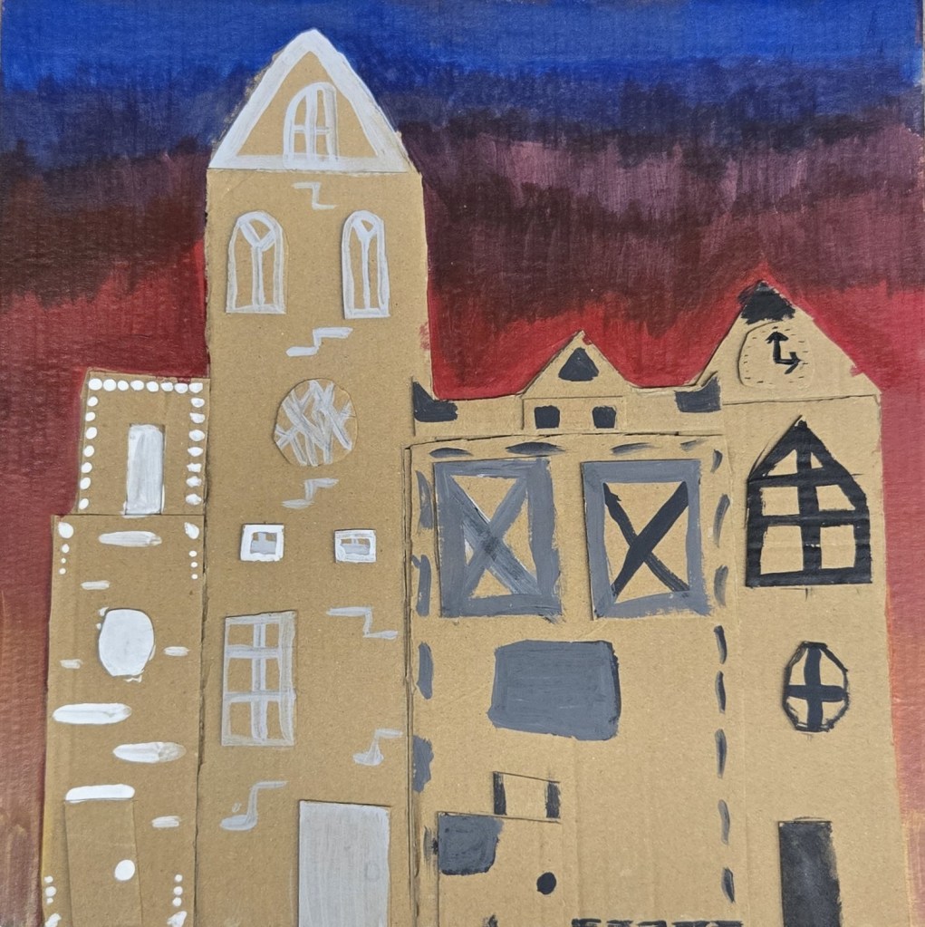 6th Grade Cityscape Relief