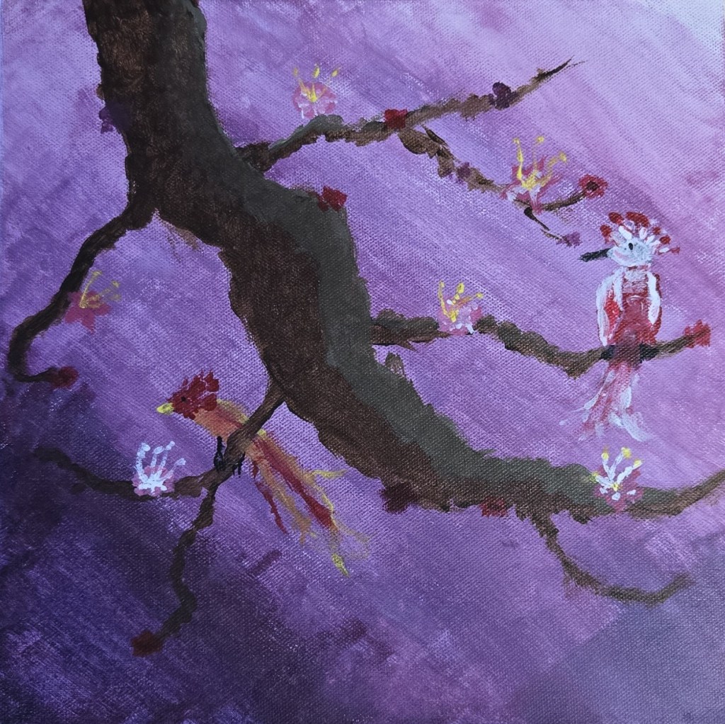 7th Grade Plum Blossom Painting