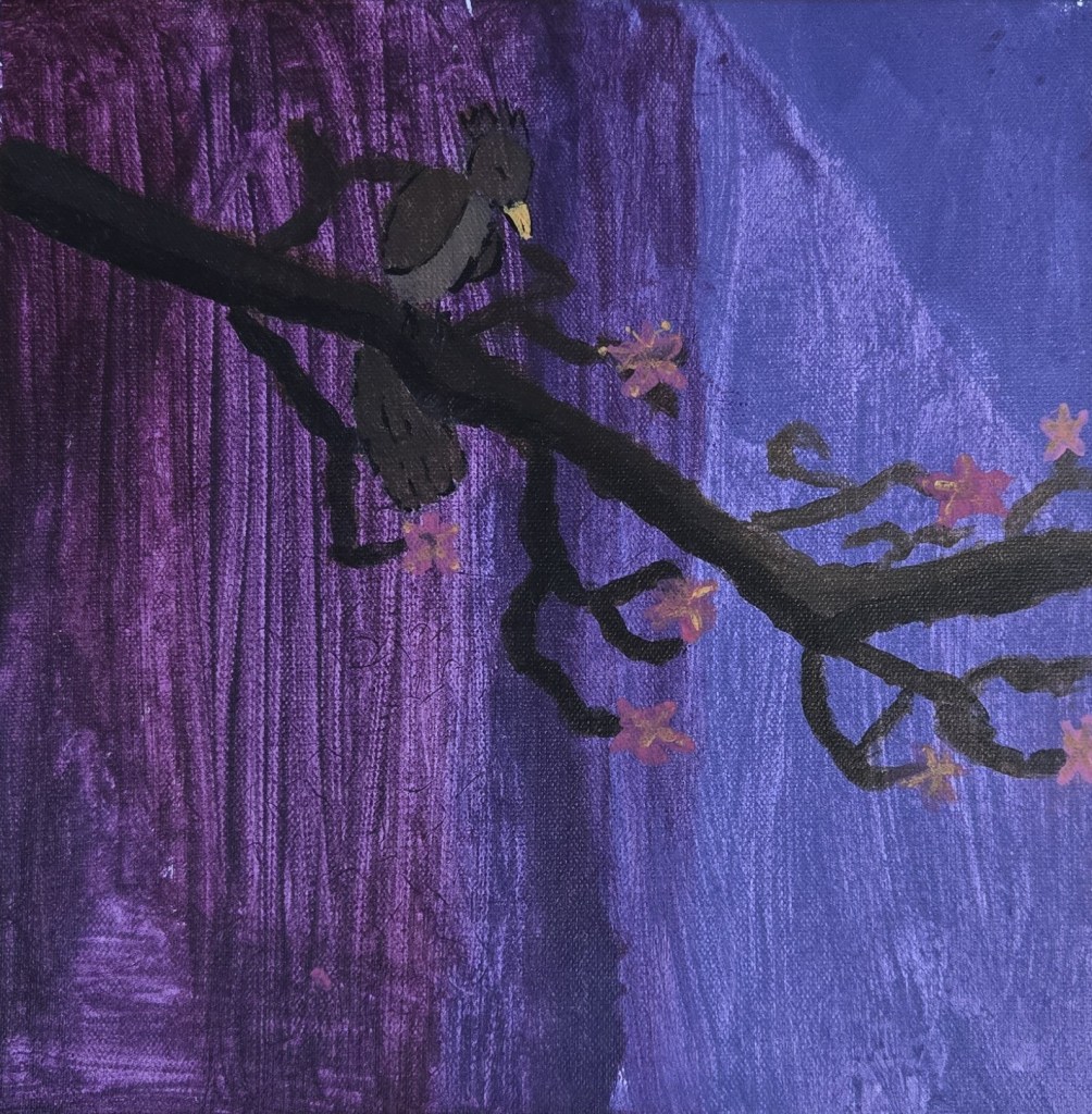 7th Grade Plum Blossom Painting