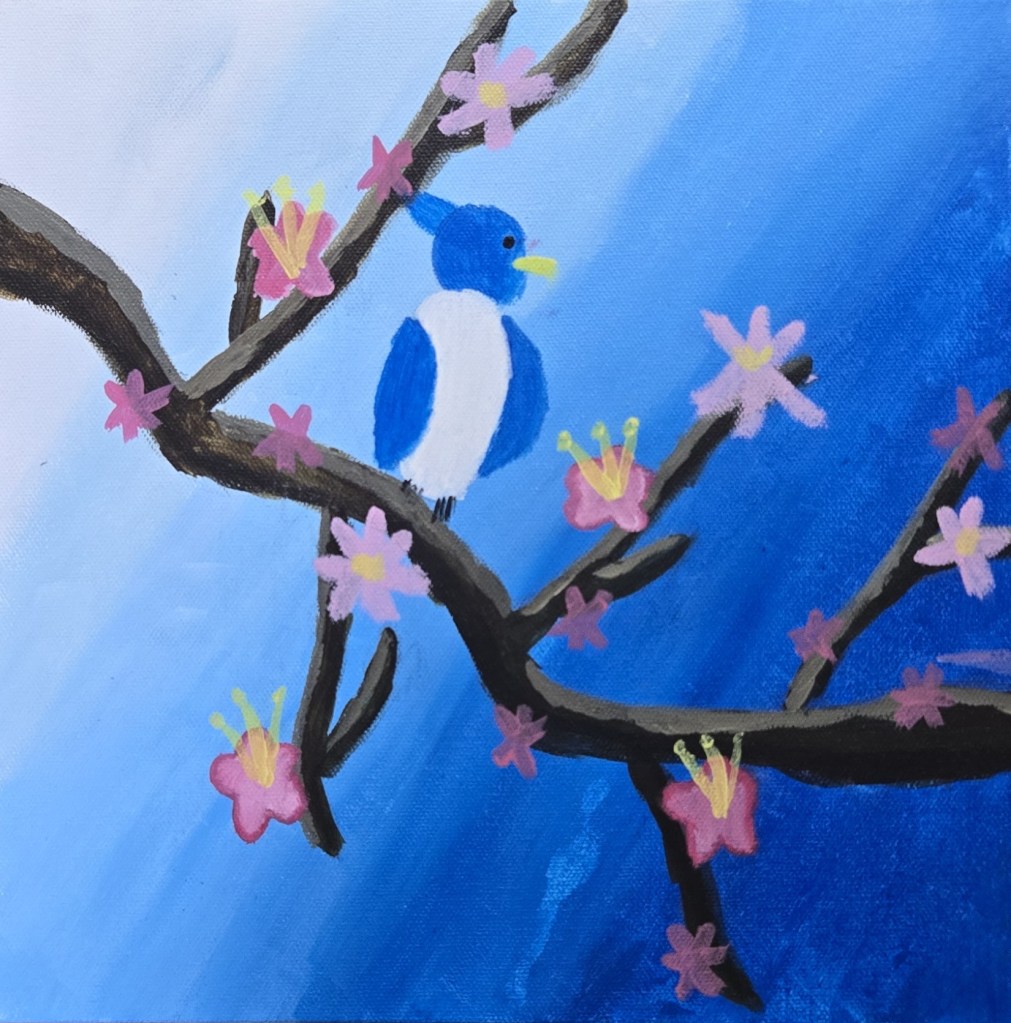 7th Grade Plum Blossom Painting